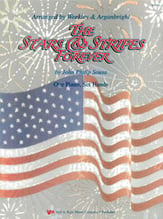 Stars and Stripes Forever piano sheet music cover